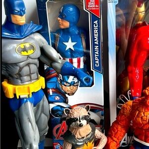 Marvel Avenger Captain America Iron Man Thing Batman Rocket Raccoo